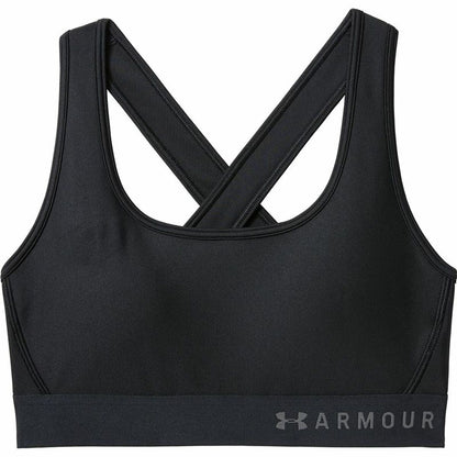 Sports Bra Under Armour Mid Crossback Black for Women