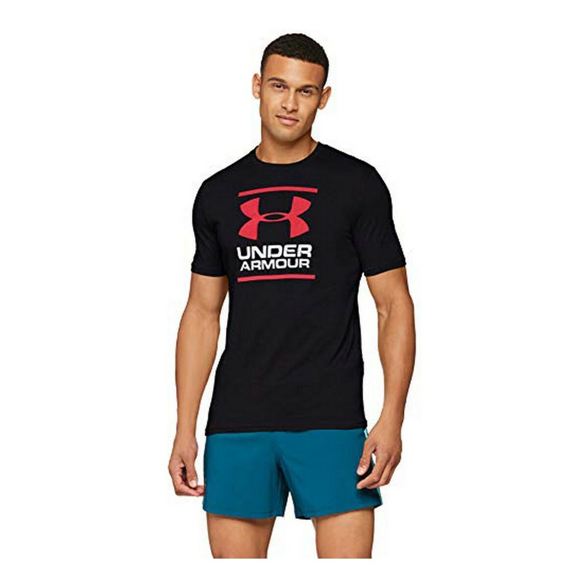 Men’s Short Sleeve T-Shirt FOUNTATION Under Armour 1326849 001 Black