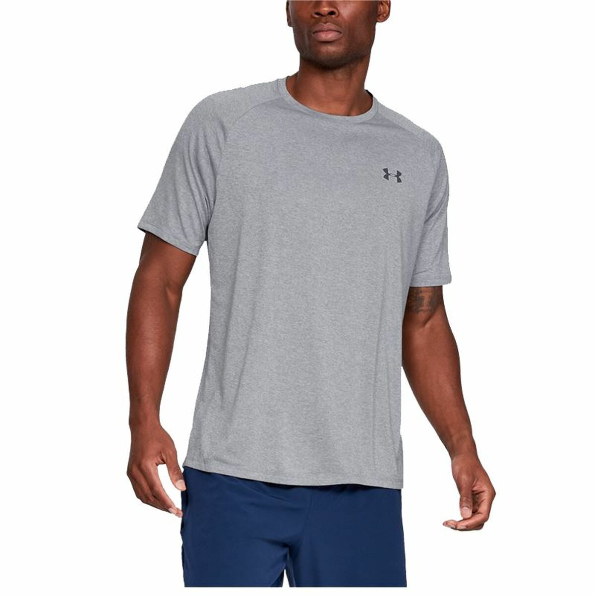 T-Shirt Under Armour Tech 2.0 Grey for Active Men