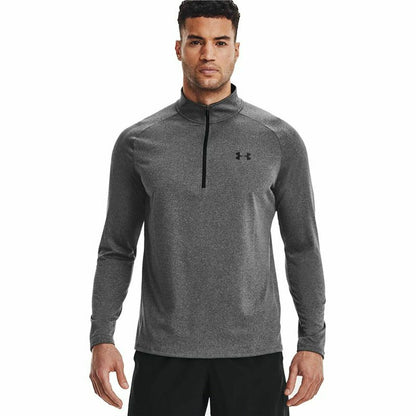 Men’s Long Sleeve T-Shirt Under Armour Tech ½ Zip Dark Grey