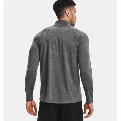 Men’s Long Sleeve T-Shirt Under Armour Tech ½ Zip Dark Grey