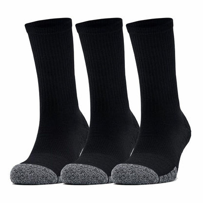 Socks Heatgear Crew Under Armour 1346751-001 3 Pairs Black