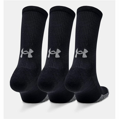 Socks Heatgear Crew Under Armour 1346751-001 3 Pairs Black