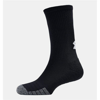 Socks Heatgear Crew Under Armour 1346751-001 3 Pairs Black