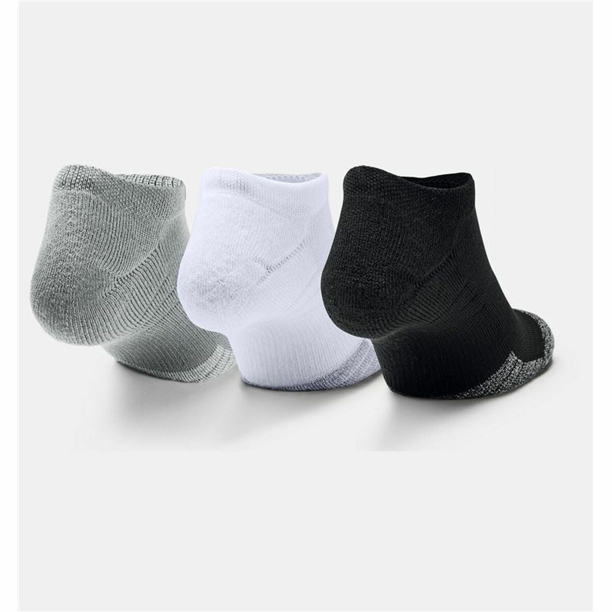 Socks Under Armour Heatgear 3 Pairs Black for Adults