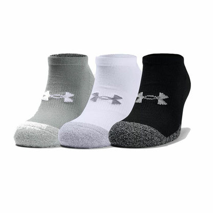 Socks Under Armour Heatgear 3 Pairs Black for Adults