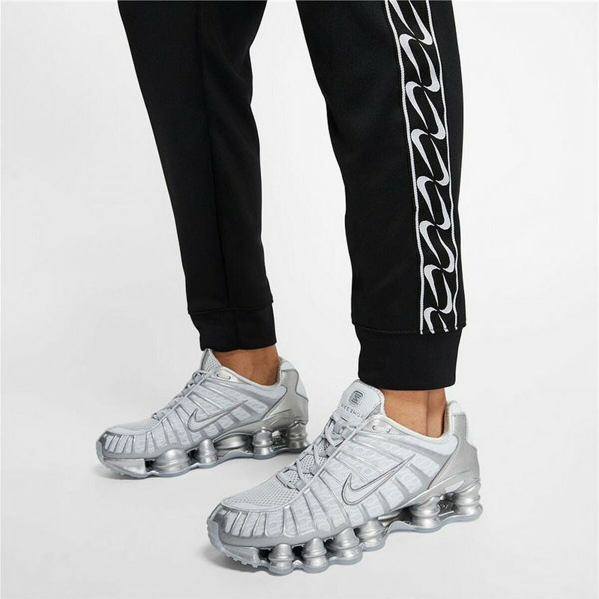 Long Sports Trousers Nike Sportswear White for Ladies