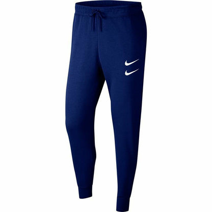 Long Sports Trousers Nike Blue Men for Ultimate Comfort