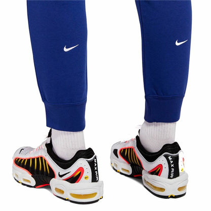 Long Sports Trousers Nike Blue Men for Ultimate Comfort