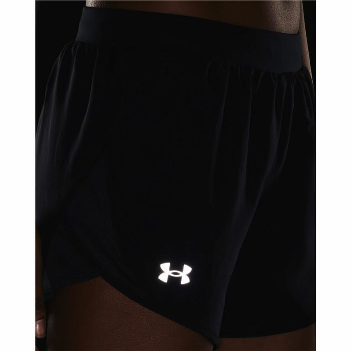 Sports Shorts for Women Under Armour Fly-By 2.0 Black