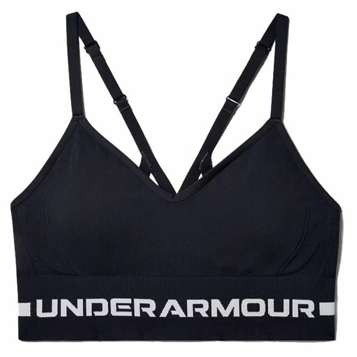 Sports Bra Under Armour Seamless Low Long Black for Women