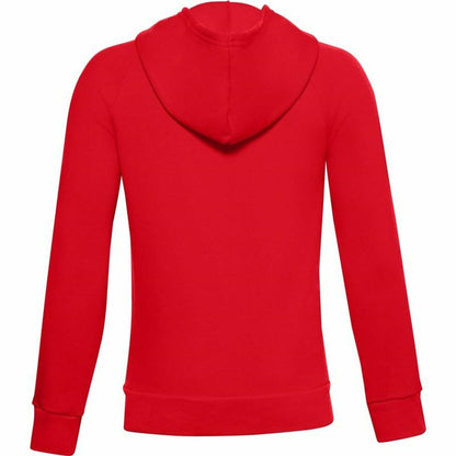 Children’s Sweatshirt Under Armour Rival Big Logo Red