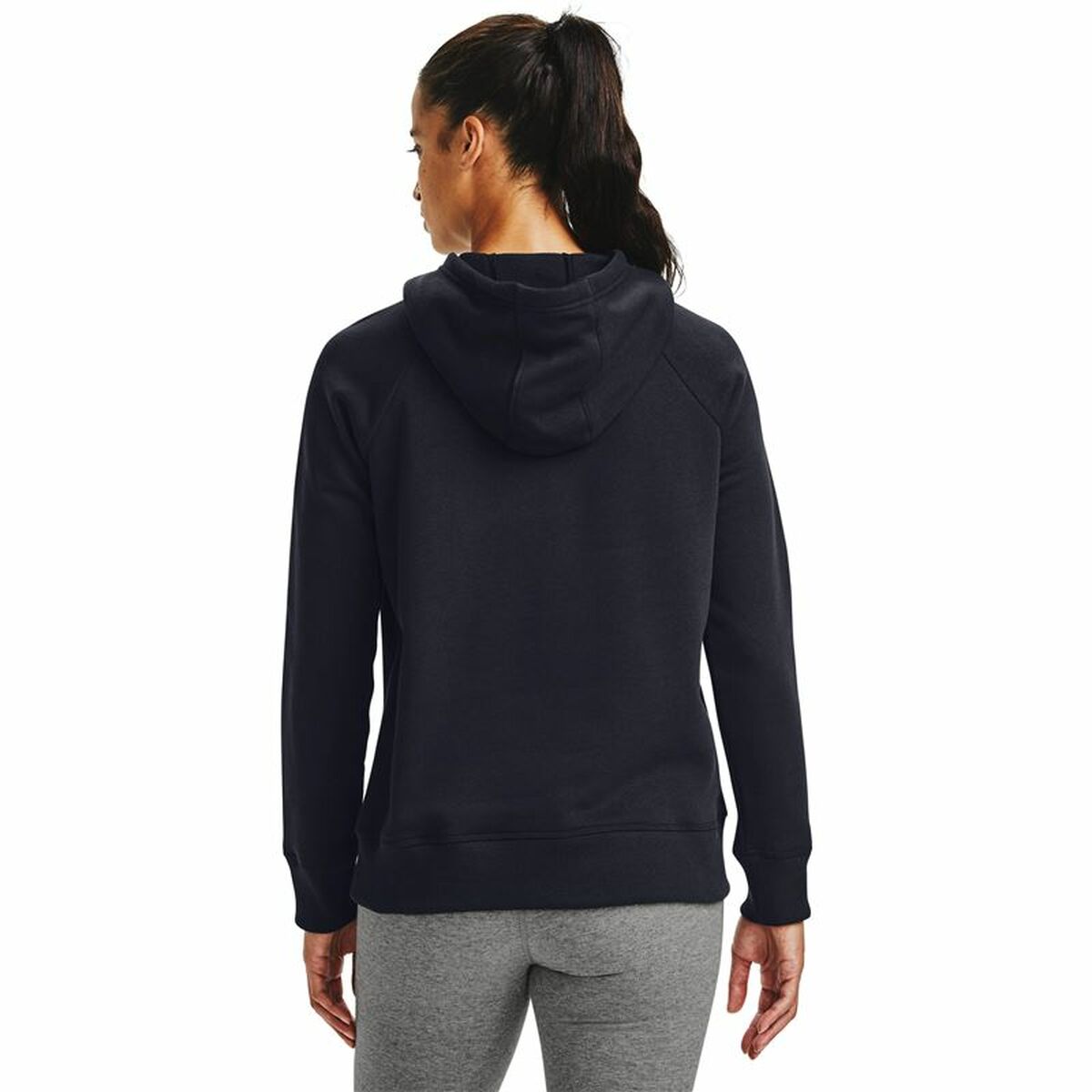 Women’s Hoodie Under Armour Rival Fleece Navy Blue