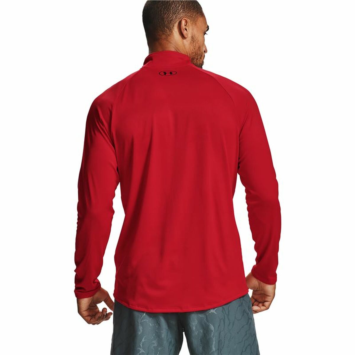 Men’s Long Sleeve T-Shirt Under Armour Tech ½ Red Performance