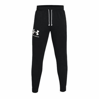 Under Armour Rival Terry Jogger Black Men Sports Trousers