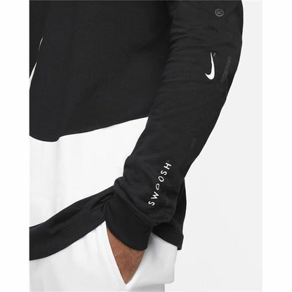 Men’s Long Sleeve T-Shirt Nike Sportswear Black for Comfort