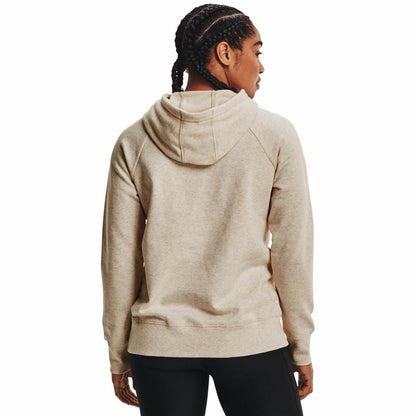 Women’s Hoodie Under Armour Rival Fleece in Beige