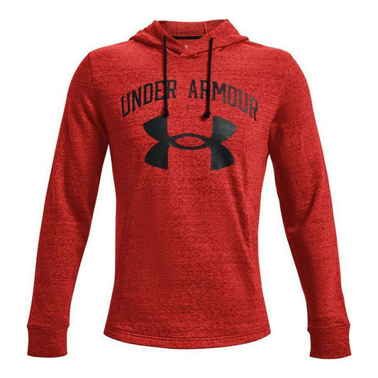 Men’s Hoodie Under Armour Rival Terry Red - Premium Fit