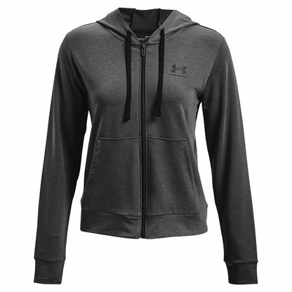 Women’s Hoodie Under Armour Rival Terry FZ Dark Grey