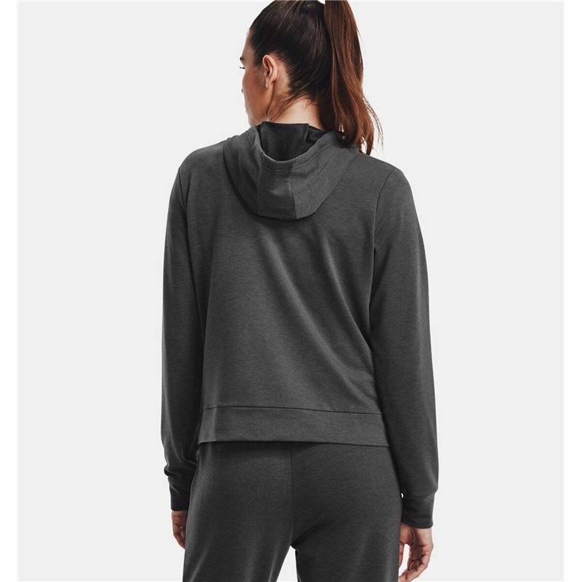 Women’s Hoodie Under Armour Rival Terry FZ Dark Grey