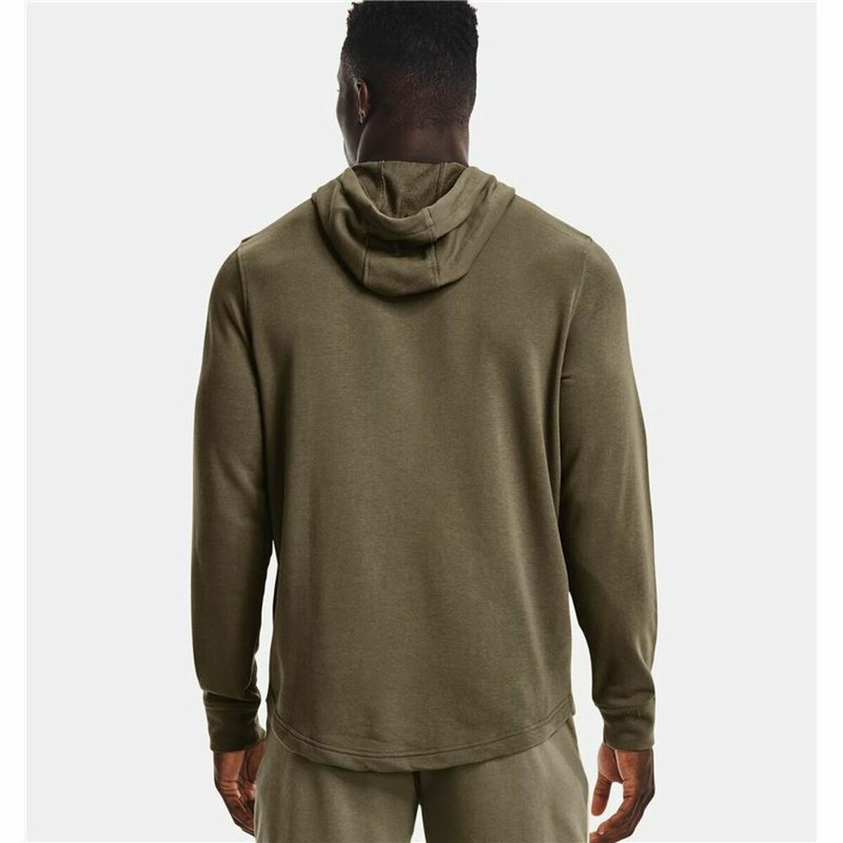 Men’s Under Armour Hoodie in Khaki for Active Comfort