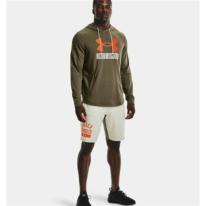 Men’s Under Armour Hoodie in Khaki for Active Comfort