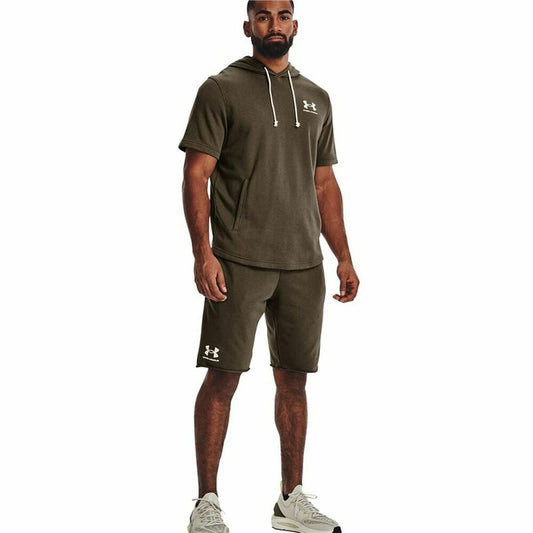 Under Armour Rival Terry Men’s Olive Trousers