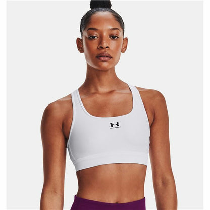 Sports Bra Under Armour White for Active Women