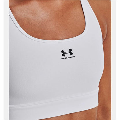 Sports Bra Under Armour White for Active Women