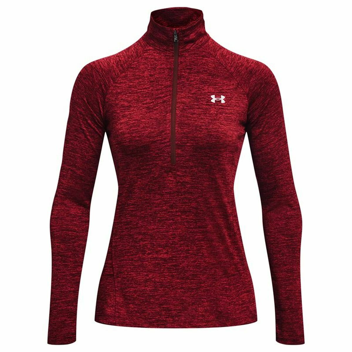 Women’s Sweatshirt Without Hood Under Armour Tech Twist Dark Red