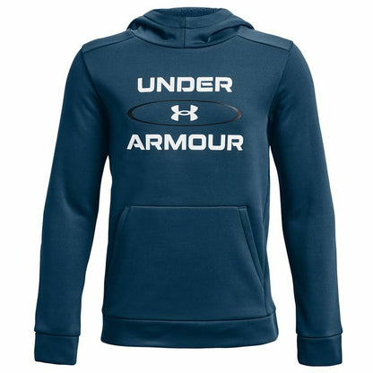 Children’s Hoodie Under Armour Fleece Graphic Blue for Boys