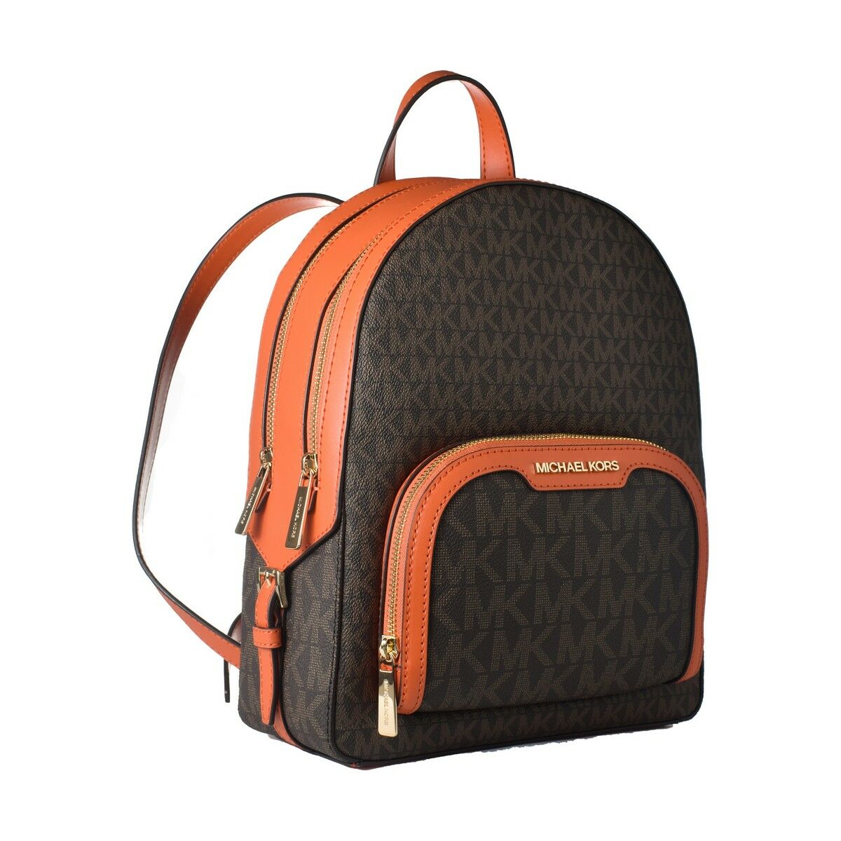 Casual Backpack Michael Kors 35R3G8TB2B Tangerine 24x28x13