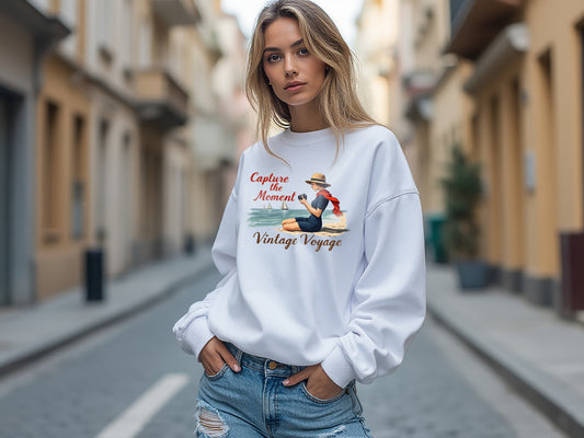 Capture The Moment Unisex Sweatshirt - StyleMZ - Stylemz