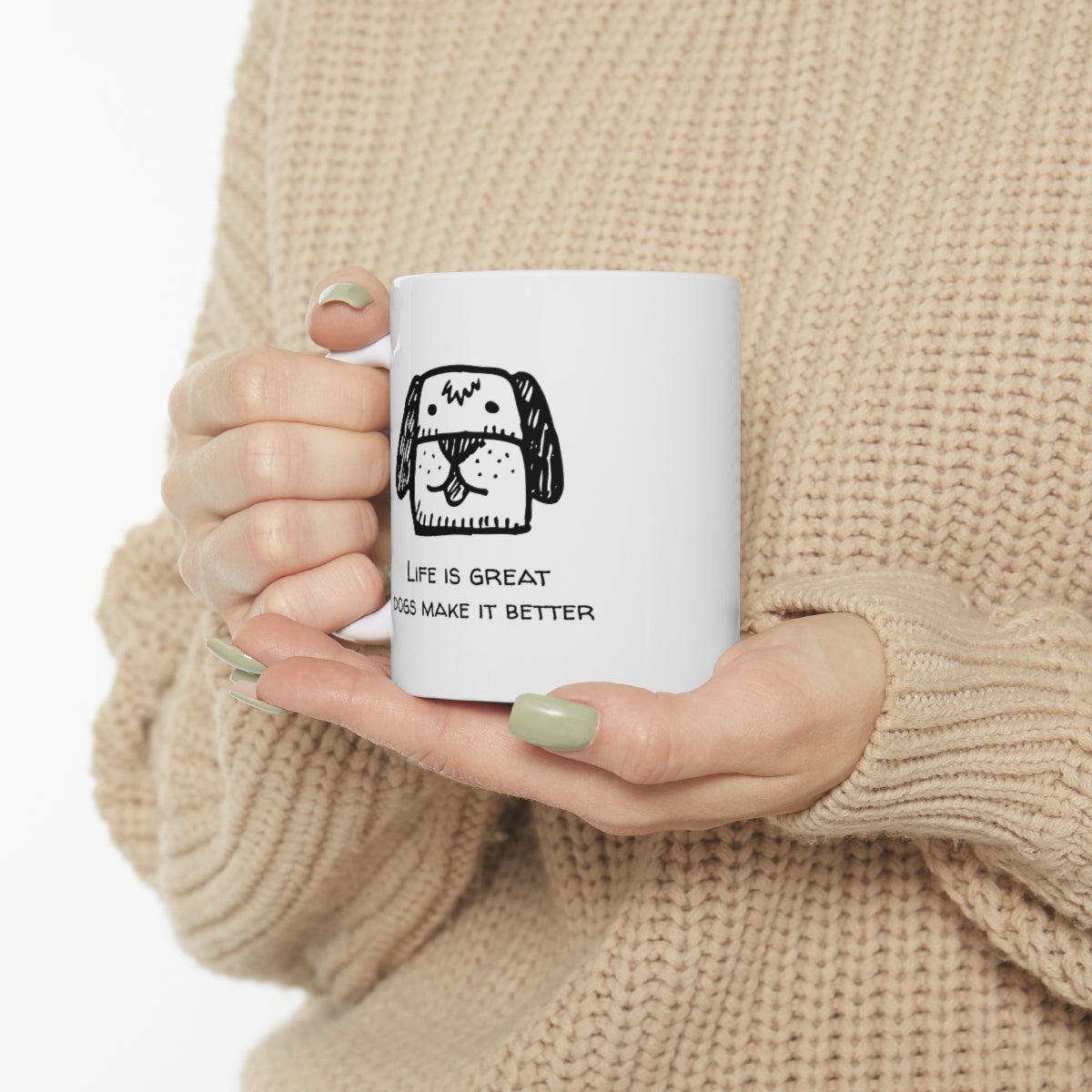 Life Is Better With A Dog Novelty Mug - Stylemz