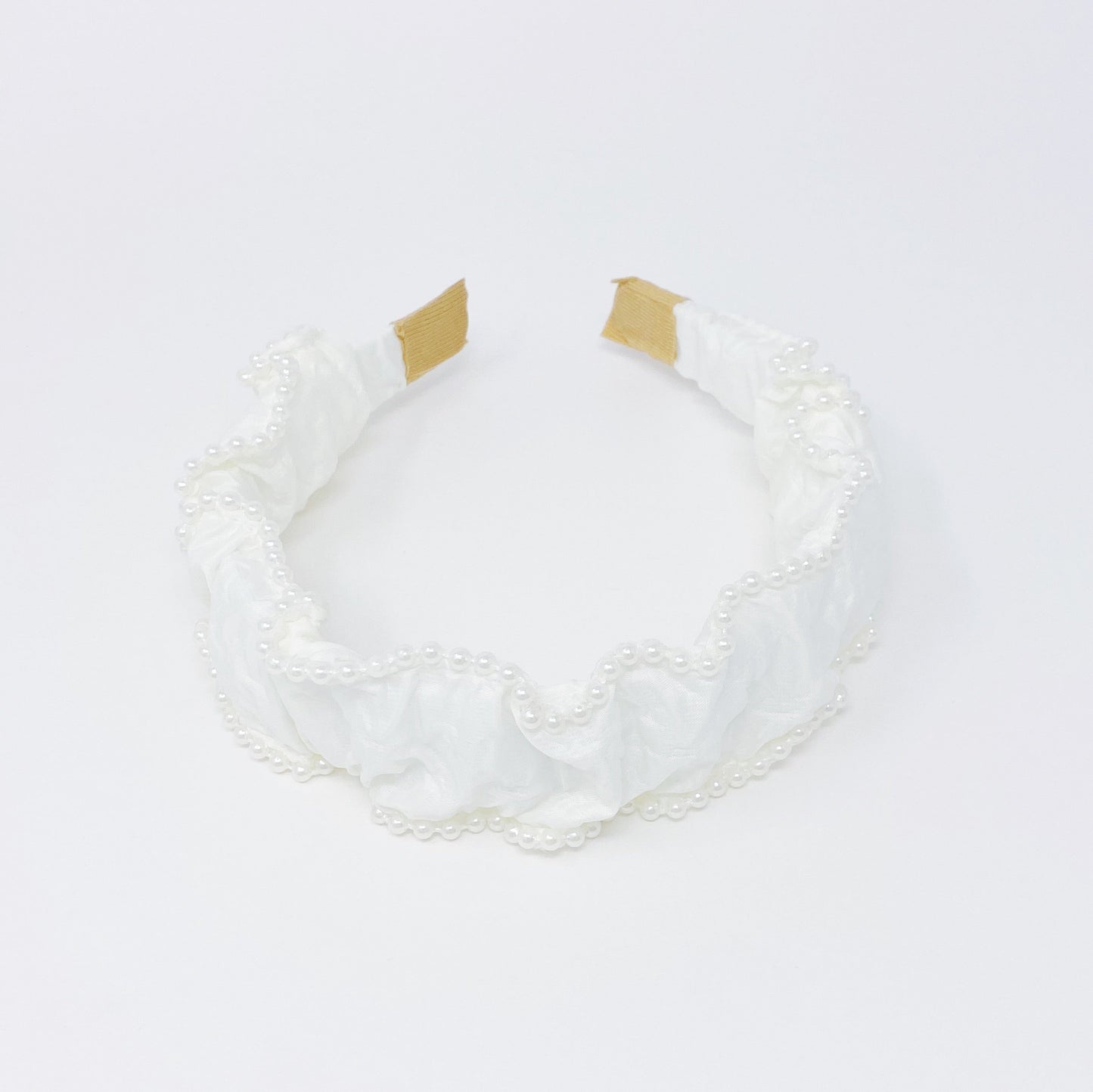 Palace Pearl Embellished Headband for Elegant Style