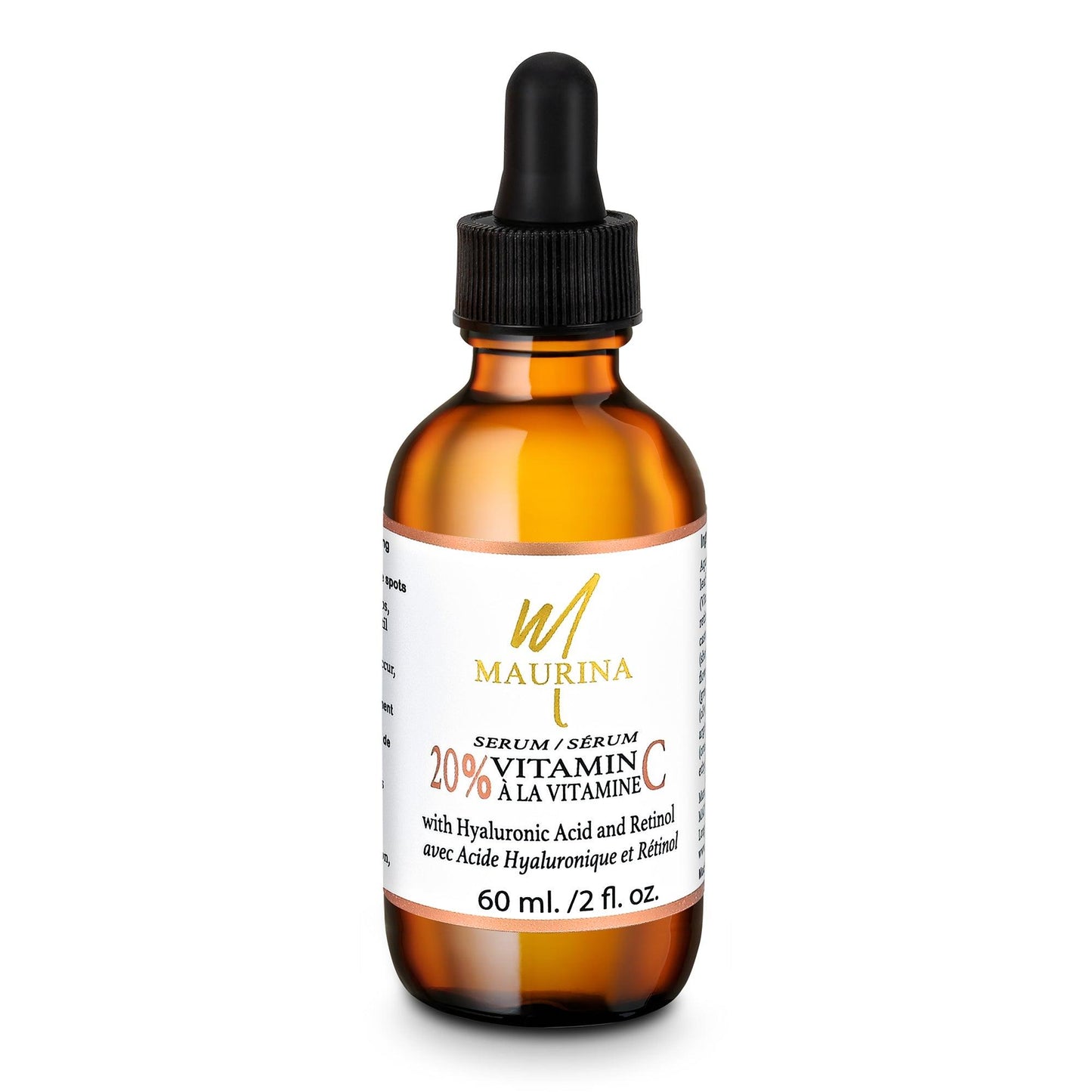 Face Serum -  20% Vitamin C Serum With Hyaluronic Acid And Retinol