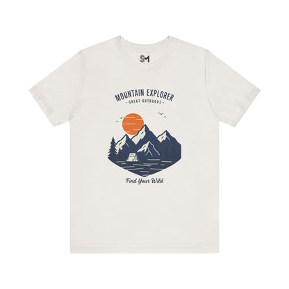 Mountain Explorer Unisex Jersey Short Sleeve Tee