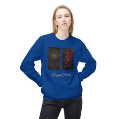 Korea -  Royal Flush Unisex Midweight Softstyle Fleece Crewneck Sweatshirt  - StyleMZ