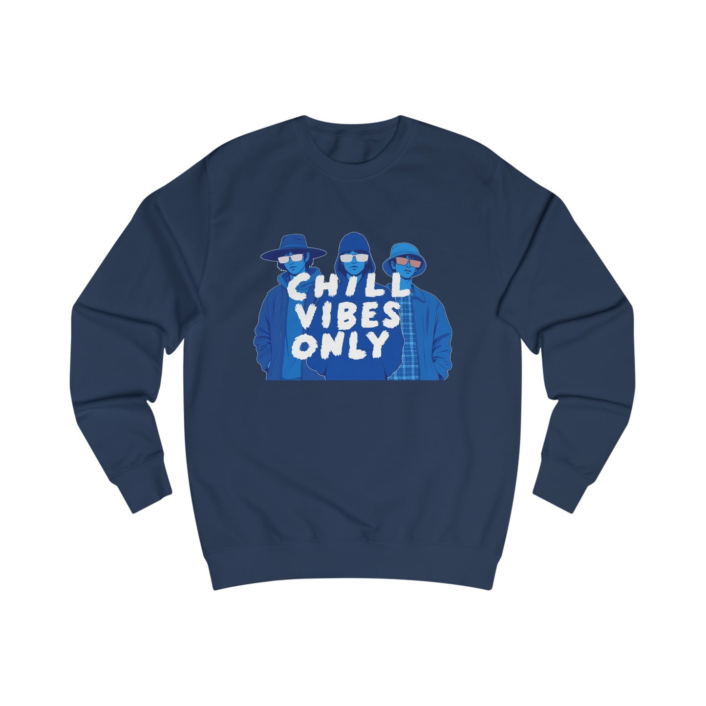 Korea -  Chill vibes only Unisex Sweatshirt  - StyleMZ