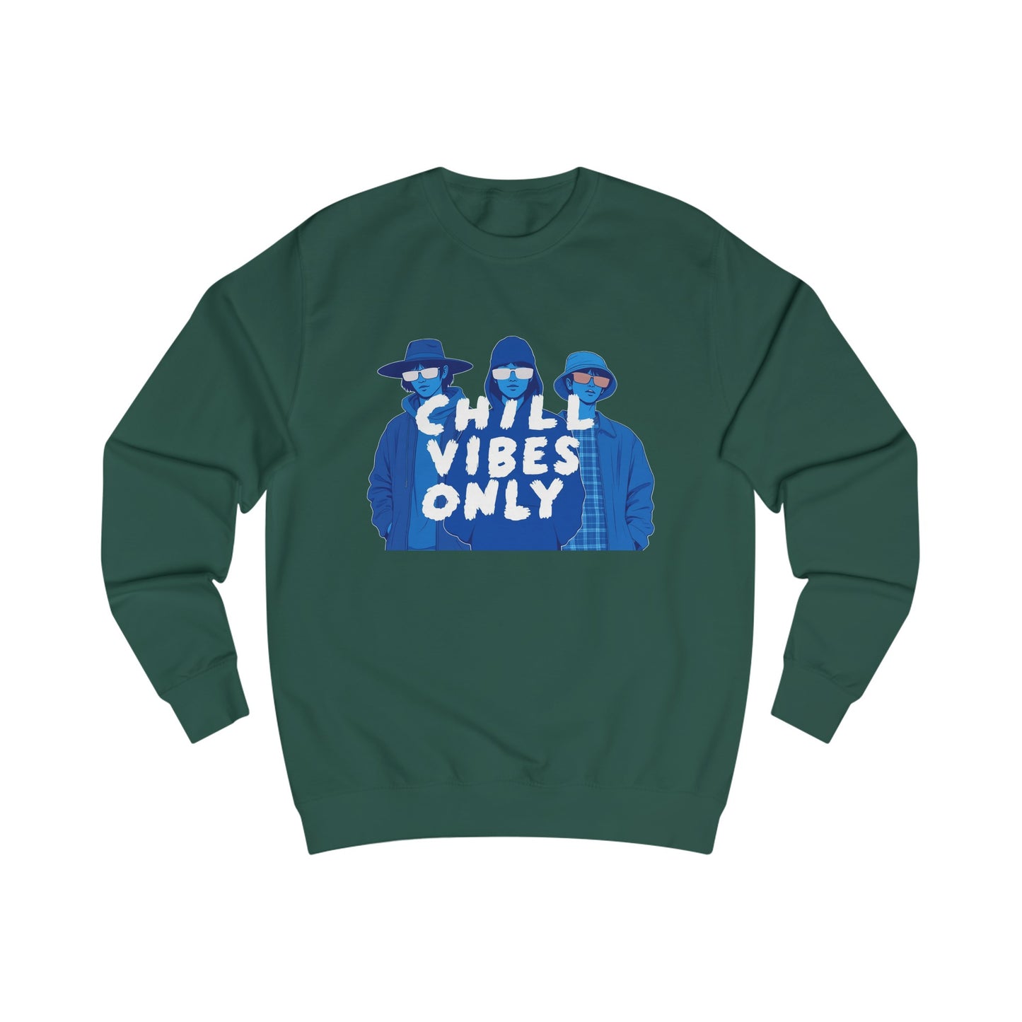 Korea -  Chill vibes only Unisex Sweatshirt  - StyleMZ