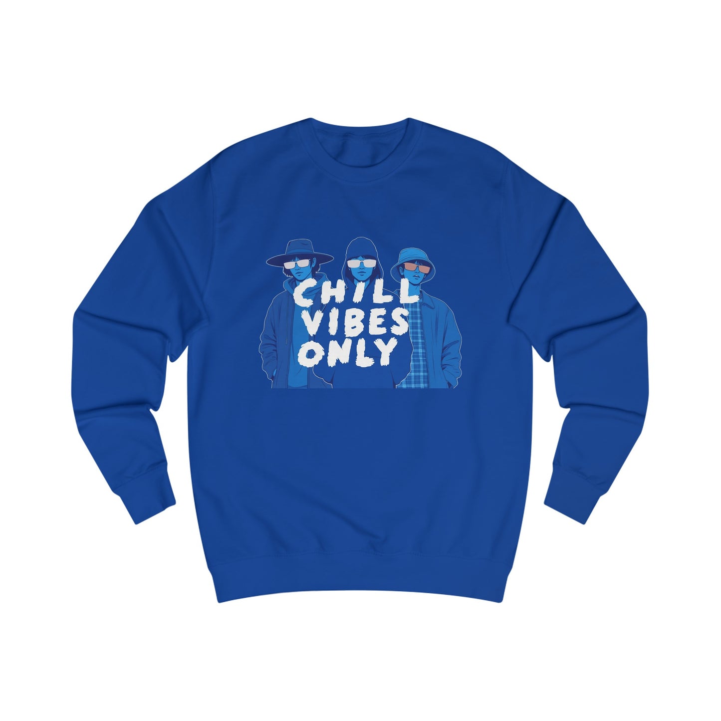 Korea -  Chill vibes only Unisex Sweatshirt  - StyleMZ