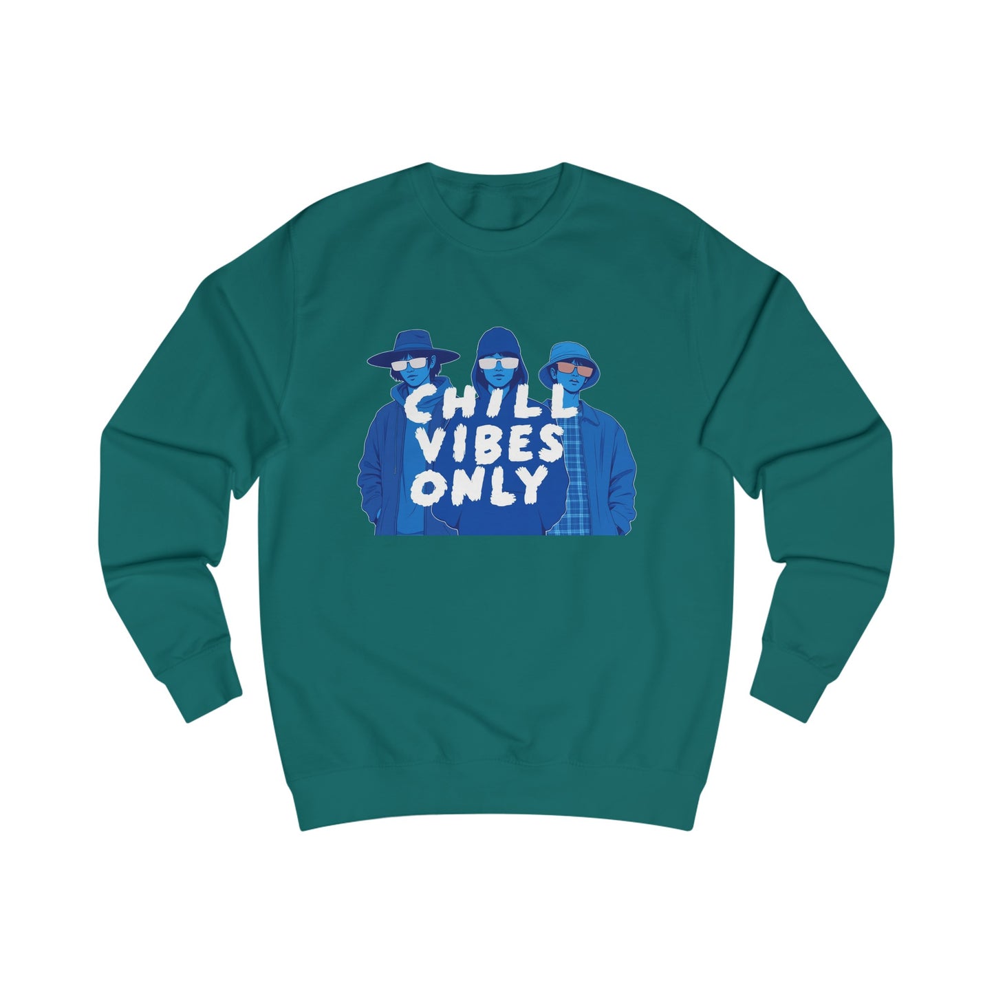 Korea -  Chill vibes only Unisex Sweatshirt  - StyleMZ