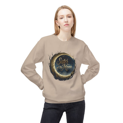 Sister of the moon Unisex Midweight Softstyle Fleece Crewneck Sweatshirt - StyleMZ