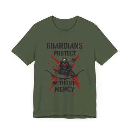 Gardians protect without mercy Unisex Jersey Short Sleeve Tee