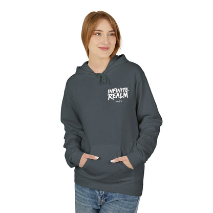 Unisex Infinite Realm Fleece Hoodie - Cozy Streetwear for All Seasons