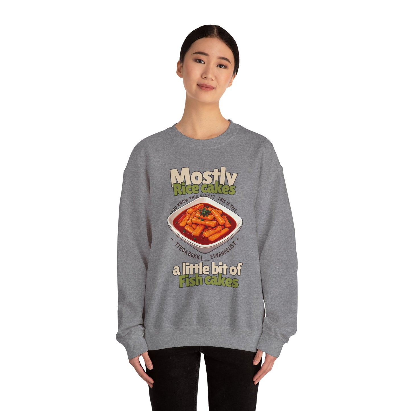 Tteokbokki Evangelist Unisex Heavy Blend™ Crewneck Sweatshirt - StyleMZ