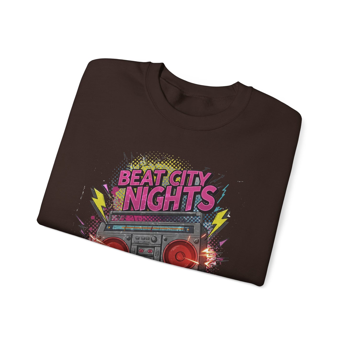 Beat city nights Unisex Heavy Blend™ Crewneck Sweatshirt - StyleMZ-Stylemz