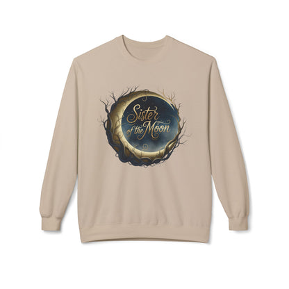 Sister of the moon Unisex Midweight Softstyle Fleece Crewneck Sweatshirt - StyleMZ - Stylemz