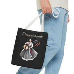 Elegance in dance Tote Bag (AOP)  - StyleMZ