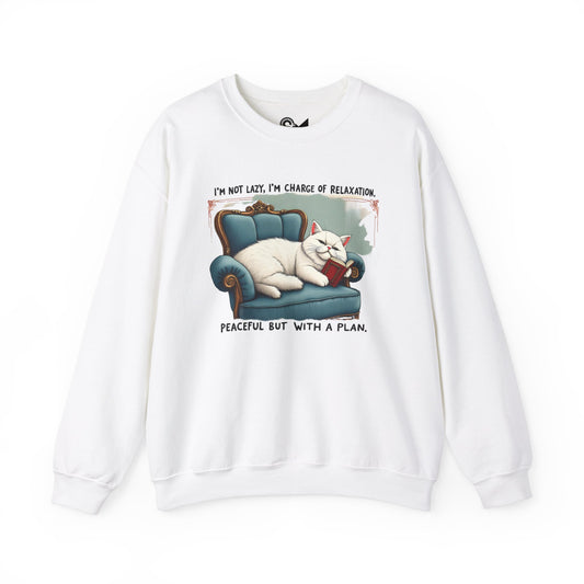 I'm not lazy Unisex Heavy Blend™ Crewneck Sweatshirt - StyleMZ